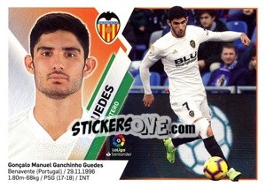 Figurina Guedes (13) - Liga Spagnola 2019-2020 - Colecciones ESTE