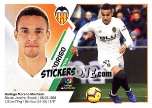 Sticker Rodrigo Moreno (14A) - Liga Spagnola 2019-2020 n. 566 - Colecciones ESTE