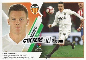 Cromo Gameiro (15) - Liga Spagnola 2019-2020 - Colecciones ESTE