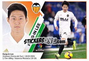 Sticker Kang-in Lee (16BIS) - Liga Spagnola 2019-2020 n. 571 - Colecciones ESTE