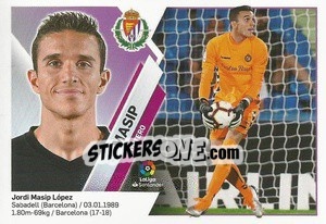 Sticker Masip (1) - Liga Spagnola 2019-2020 n. 581 - Colecciones ESTE