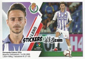 Sticker Calero (6) - Liga Spagnola 2019-2020 n. 587 - Colecciones ESTE