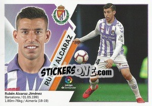 Sticker Rubén Alcaraz (8) - Liga Spagnola 2019-2020 n. 589 - Colecciones ESTE