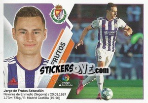 Sticker De Frutos (11B) - Liga Spagnola 2019-2020 n. 593 - Colecciones ESTE