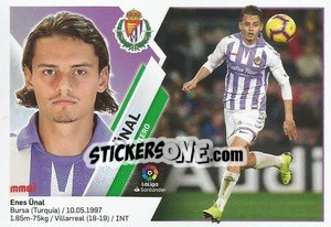 Sticker Ünal (14) - Liga Spagnola 2019-2020 n. 596 - Colecciones ESTE