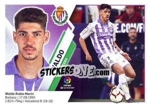 Cromo Waldo (16A) - Liga Spagnola 2019-2020 - Colecciones ESTE