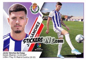 Sticker Javi Sánchez (6BIS) - Liga Spagnola 2019-2020 n. 600 - Colecciones ESTE