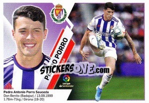 Sticker Pedro Porro (3BIS) - Liga Spagnola 2019-2020 n. 602 - Colecciones ESTE
