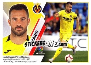 Sticker Mario (3) - Liga Spagnola 2019-2020 n. 613 - Colecciones ESTE