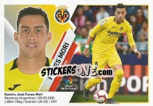 Sticker Ramiro Funes Mori (6A) - Liga Spagnola 2019-2020 n. 616 - Colecciones ESTE