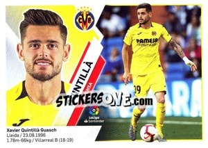 Sticker Quintillà (7B) - Liga Spagnola 2019-2020 n. 619 - Colecciones ESTE