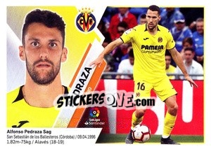 Sticker Pedraza (9A) - Liga Spagnola 2019-2020 - Colecciones ESTE