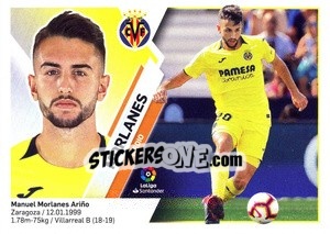 Sticker Morlanes (9B) - Liga Spagnola 2019-2020 n. 622 - Colecciones ESTE