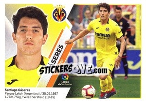 Sticker Caseres (11A) - Liga Spagnola 2019-2020 n. 624 - Colecciones ESTE