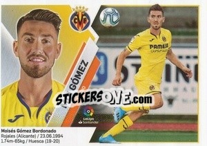 Sticker Moi Gómez (11B) - Liga Spagnola 2019-2020 - Colecciones ESTE