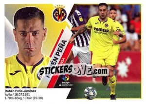 Sticker Rubén Peña (4BIS) - Liga Spagnola 2019-2020 n. 631 - Colecciones ESTE