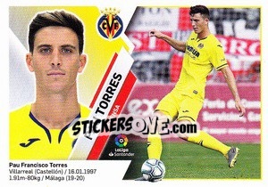 Cromo Pau Torres (5BIS) - Liga Spagnola 2019-2020 - Colecciones ESTE