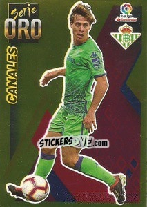 Sticker Canales (1) - Liga Spagnola 2019-2020 n. 641 - Colecciones ESTE