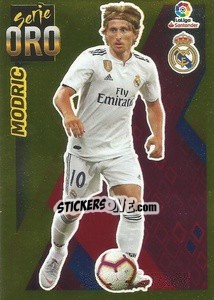 Sticker Modric (6) - Liga Spagnola 2019-2020 n. 646 - Colecciones ESTE