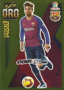 Cromo Piqué (11) - Liga Spagnola 2019-2020 - Colecciones ESTE