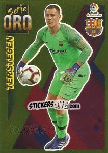 Cromo Ter Stegen (14) - Liga Spagnola 2019-2020 n. 654 - Colecciones ESTE