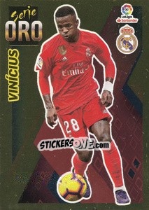 Sticker Vinicius (15) - Liga Spagnola 2019-2020 n. 655 - Colecciones ESTE