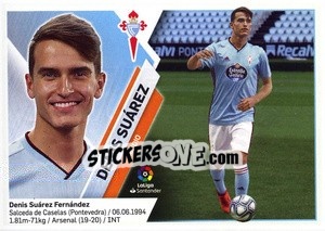 Sticker 6 Denis Suárez (Celta de Vigo) - Liga Spagnola 2019-2020 n. 686 - Colecciones ESTE
