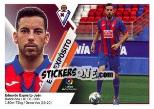 Sticker 13 Edu Expósito (SD Eibar) - Liga Spagnola 2019-2020 n. 693 - Colecciones ESTE