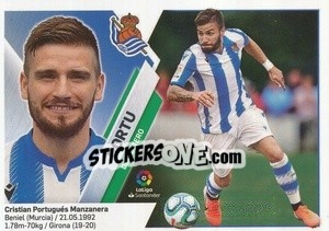 Sticker 15 Portu (Real Sociedad) - Liga Spagnola 2019-2020 - Colecciones ESTE