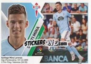Sticker 24 Santi Mina (Celta de Vigo) - Liga Spagnola 2019-2020 - Colecciones ESTE