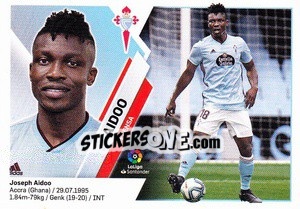 Sticker 36 Aidoo (Celta de Vigo) - Liga Spagnola 2019-2020 - Colecciones ESTE