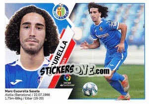 Sticker 37 Cucurella (Getafe CF) - Liga Spagnola 2019-2020 - Colecciones ESTE