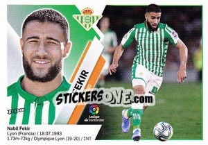 Sticker 46 Fekir (Real Betis ) - Liga Spagnola 2019-2020 n. 726 - Colecciones ESTE