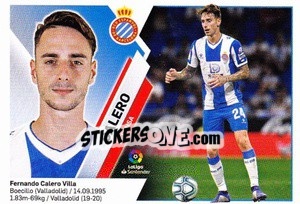 Sticker 51 Calero (RCD Espanyol) - Liga Spagnola 2019-2020 n. 731 - Colecciones ESTE