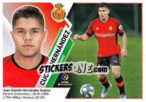 Sticker 52 Cucho Hernández (RCD Mallorca) - Liga Spagnola 2019-2020 - Colecciones ESTE