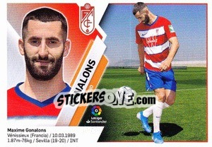 Sticker 60 Gonalons (Granada CF) - Liga Spagnola 2019-2020 - Colecciones ESTE