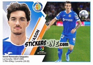 Cromo 14 Jason (Getafe CF) - BIS - Liga Spagnola 2019-2020 - Colecciones ESTE