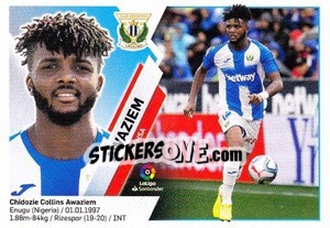 Sticker 29 Awaziem (CD Leganés) - BIS - Liga Spagnola 2019-2020 n. 746 - Colecciones ESTE