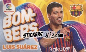 Sticker Luis Suarez - Liga Spagnola 2019-2020 n. B4 - Colecciones ESTE