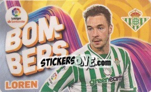 Sticker Loren - Liga Spagnola 2019-2020 n. B5 - Colecciones ESTE