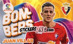 Sticker Juan Villar - Liga Spagnola 2019-2020 n. B15 - Colecciones ESTE