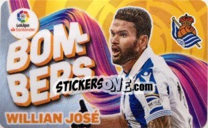 Sticker Willian Jose - Liga Spagnola 2019-2020 n. B16 - Colecciones ESTE