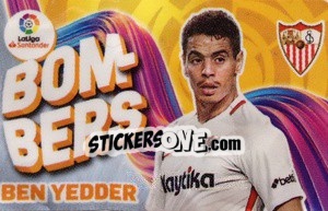 Sticker Ben Yedder - Liga Spagnola 2019-2020 n. B17 - Colecciones ESTE