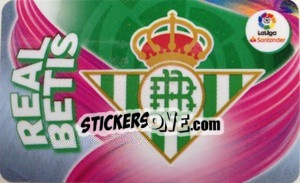 Sticker Escudo Real Betis - Liga Spagnola 2019-2020 n. E5 - Colecciones ESTE