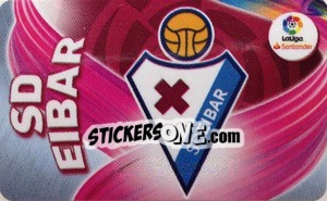 Sticker Escudo SD Eibar - Liga Spagnola 2019-2020 - Colecciones ESTE