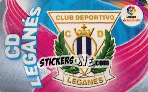Cromo Escudo CD Leganés