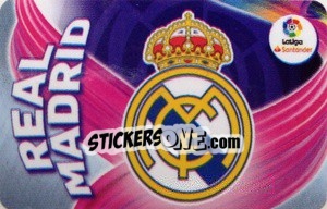 Sticker Escudo Real Madrid - Liga Spagnola 2019-2020 - Colecciones ESTE