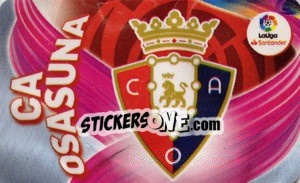 Sticker Escudo C. At. Osasuna - Liga Spagnola 2019-2020 n. E15 - Colecciones ESTE