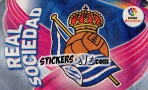 Sticker Escudo Real Sociedad - Liga Spagnola 2019-2020 n. E16 - Colecciones ESTE