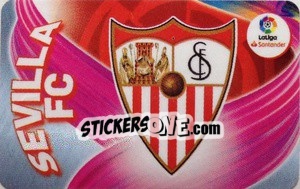 Sticker Escudo Sevilla FC - Liga Spagnola 2019-2020 n. E17 - Colecciones ESTE